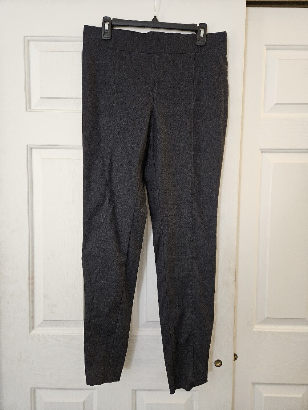 Rafaella Charcoal Gray Pull-On Dress Trousers 14
